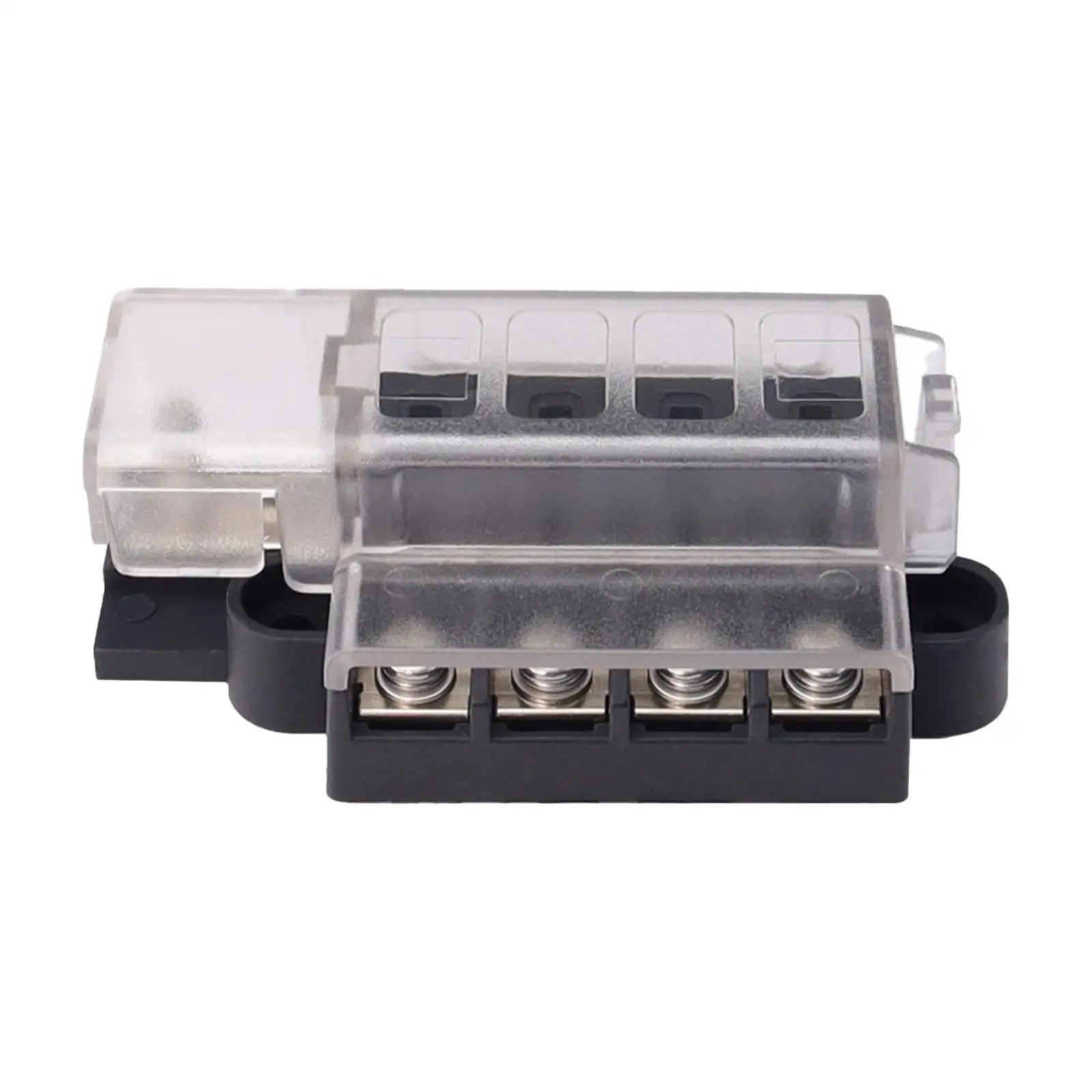 

4 Way Fuse Box 1 in 4 Out Durable 32V 100A Direct Replaces Easy Installation Fuse Block for Car Auto Truck Automotive Boat