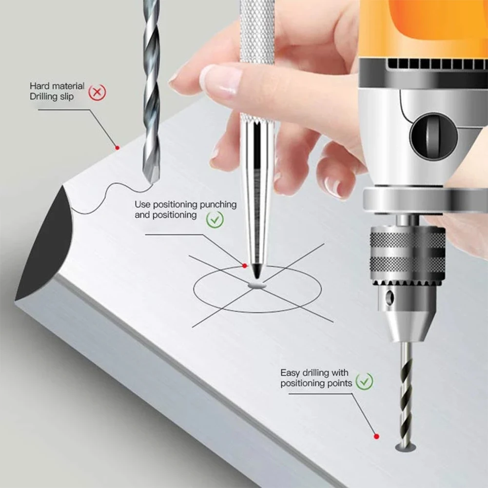 Center Hardness Positioning Punching Hole Drilling Positioner Cone Punching Tip Tools Ferramentas Herramientas Multimeter
Center Hardness Positioning Punching Hole Drilling Positioner Cone Punching Tip Tools Ferramentas Herramientas Multimeter