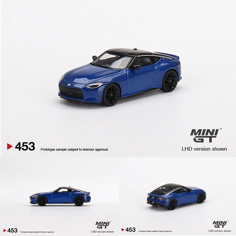 MINI GT 1:64 400 Z Performance 2023 Seiran Blue Коллекционная модель автомобиля под давлением, коллекционные миниатюрные игрушки для машинок 453
MINI GT 1:64 400 Z Performance 2023 Seiran Blue Коллекционная модель автомобиля под давлением, коллекционные миниатюрные игрушки для машинок 453
