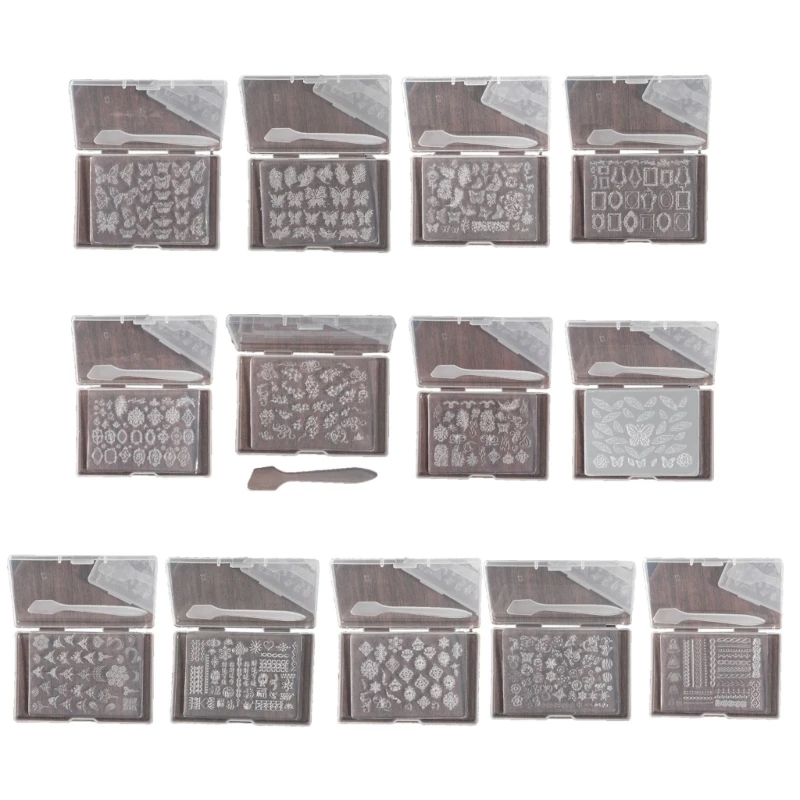Stylish Art Mold for Personalized Designs Durable 3D Silicone Carving Mold for Nail Salons and Home Use
Stylish Art Mold for Personalized Designs Durable 3D Silicone Carving Mold for Nail Salons and Home Use