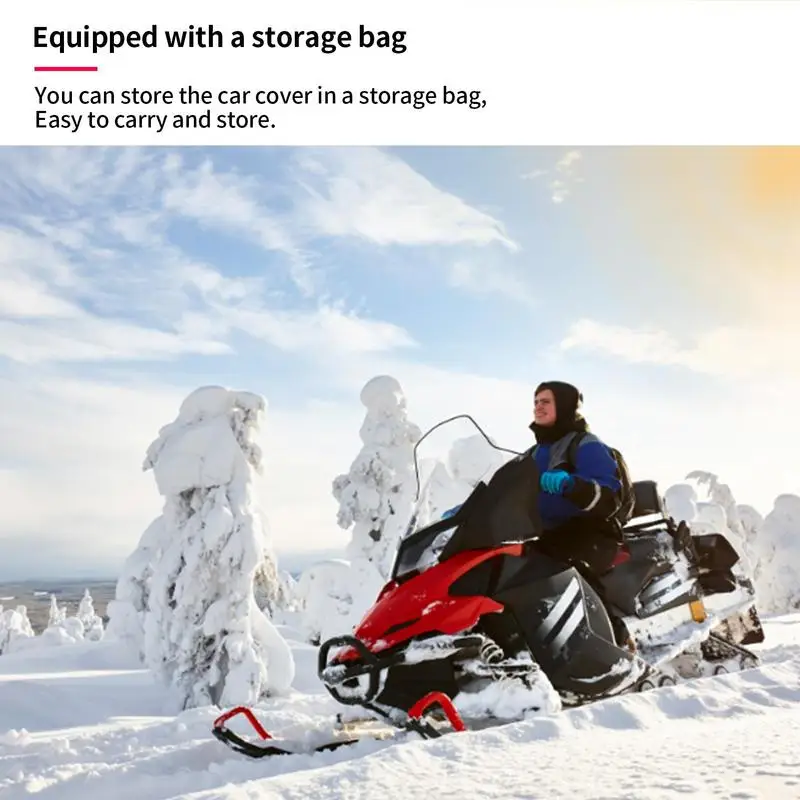 Universal Snowmobile Motorcycle Cover Waterproof Dust Trailerable Sled Cover Storage Anti-UV All-Purpose Winter Ski Car Cover
Universal Snowmobile Motorcycle Cover Waterproof Dust Trailerable Sled Cover Storage Anti-UV All-Purpose Winter Ski Car Cover