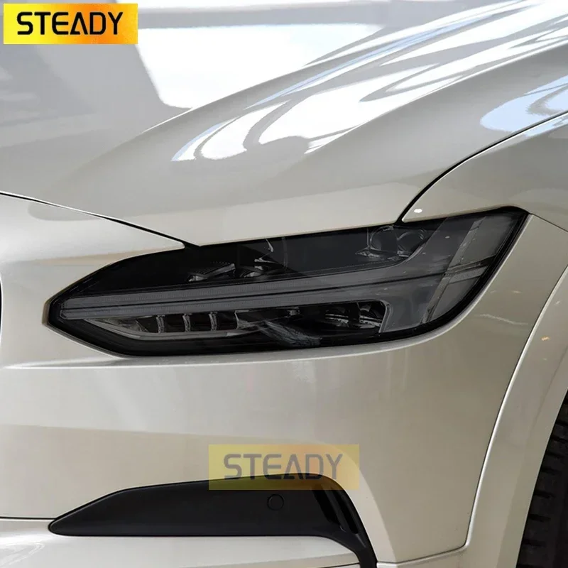 2 Pcs Car Headlight Protective Film Vinyl Protection Transparent Black TPU Sticker For Volvo S90 V90 2017-Present Accessories
2 Pcs Car Headlight Protective Film Vinyl Protection Transparent Black TPU Sticker For Volvo S90 V90 2017-Present Accessories