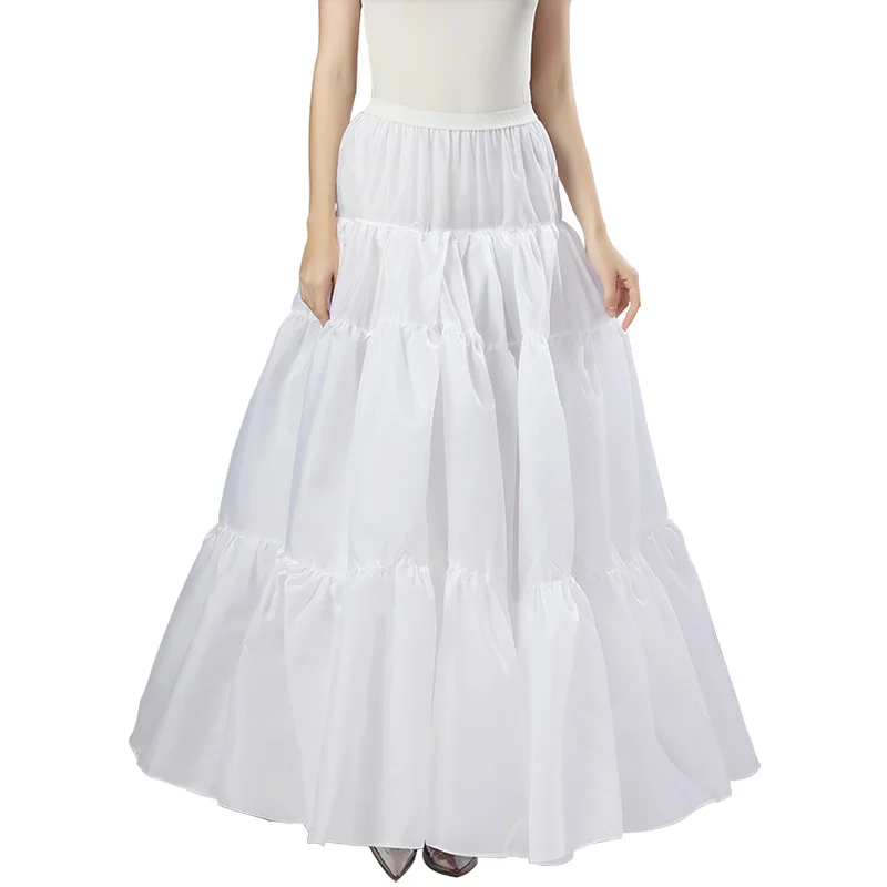 Hot Ladies White A-line Princess Skirt Soft High Waist Cloth Boneless Skirt Crinoline Banquet Wedding Skirt Long Petticoat
Hot Ladies White A-line Princess Skirt Soft High Waist Cloth Boneless Skirt Crinoline Banquet Wedding Skirt Long Petticoat