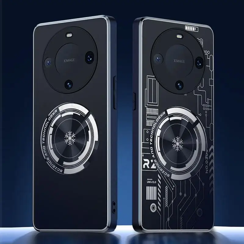 Магнитный металлический чехол Magsafe для Huawei Mate 60 Pro Plus, охлаждающая теплоотдача, защитный чехол для Mate 60, 50, 40, 30 Pro
Магнитный металлический чехол Magsafe для Huawei Mate 60 Pro Plus, охлаждающая теплоотдача, защитный чехол для Mate 60, 50, 40, 30 Pro
