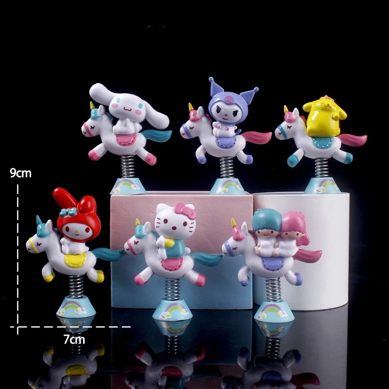 Sanrio Tide Play Horseback Riding My Melody Kuromi Cute Cake Decoration Jewelry Hand-run Model Desktop Decoration
Sanrio Tide Play Horseback Riding My Melody Kuromi Cute Cake Decoration Jewelry Hand-run Model Desktop Decoration