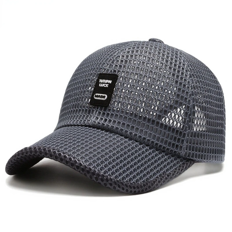 Men's Mesh Baseball Cap Breathable Summer Caps Dad Hat Outdoor Fishing Hats Trucker Cap
Men's Mesh Baseball Cap Breathable Summer Caps Dad Hat Outdoor Fishing Hats Trucker Cap