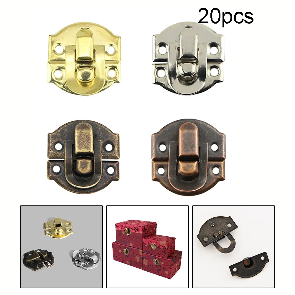 20pcs Jewelry Box Latch Hasp Clasp With Screws Suitcase Cabinet Antique Bronze Jewelry Wooden Case Vintage Hardware Tool
20pcs Jewelry Box Latch Hasp Clasp With Screws Suitcase Cabinet Antique Bronze Jewelry Wooden Case Vintage Hardware Tool