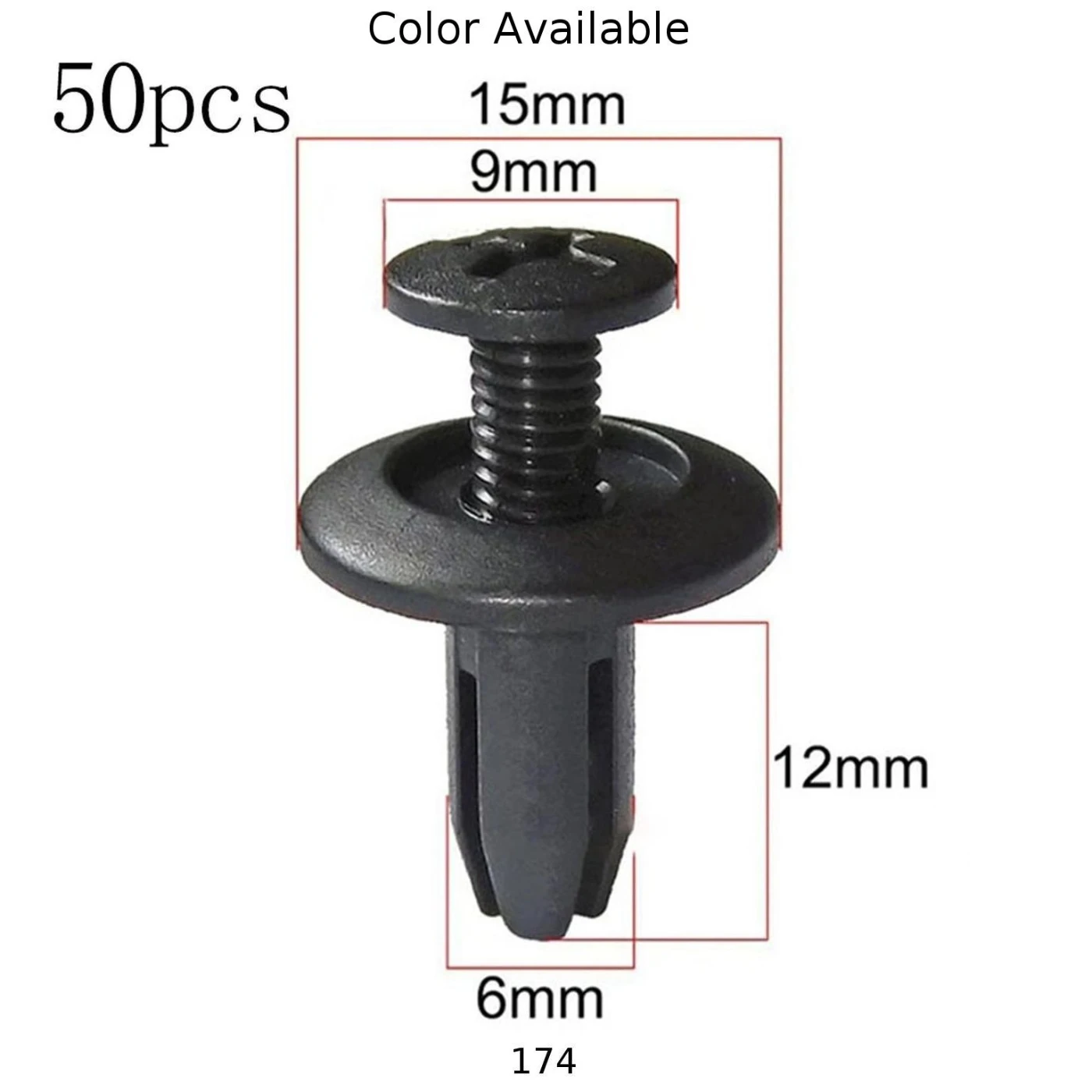 6mm Car Clip Car Clip Plastic Fastener Door Panel Buckle Solid Door Panel Buckle Cover Buckle 174
6mm Car Clip Car Clip Plastic Fastener Door Panel Buckle Solid Door Panel Buckle Cover Buckle 174