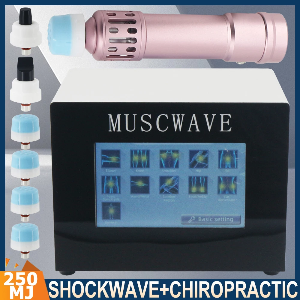 Shockwave Chiropractic Tools For ED Treatment Profrssional Shock Wave Therapy Machine Pain Relief 250MJ Body Relaxation Massager
Shockwave Chiropractic Tools For ED Treatment Profrssional Shock Wave Therapy Machine Pain Relief 250MJ Body Relaxation Massager