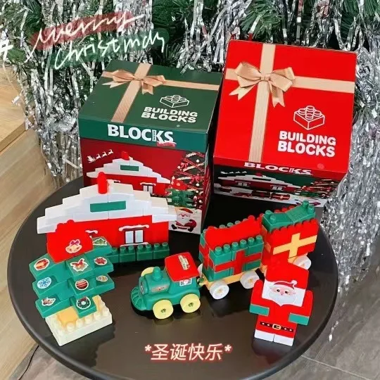 Christmas Train Land Building Blocks Large Particle Puzzle Blocks Toddler Christmas Puzzle Puzzle Gift
Christmas Train Land Building Blocks Large Particle Puzzle Blocks Toddler Christmas Puzzle Puzzle Gift