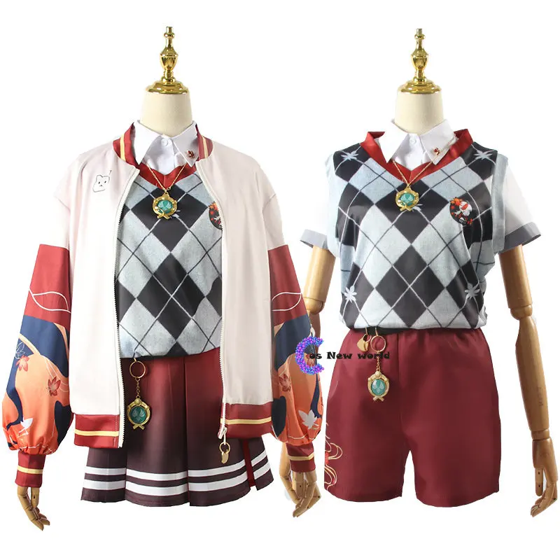 Game Genshin Impact Kaedehara Kazuha Cosplay Costume Wig Liyue JK Japanese School Uniform Man Woman Kawaii Carnival Party Suit
Game Genshin Impact Kaedehara Kazuha Cosplay Costume Wig Liyue JK Japanese School Uniform Man Woman Kawaii Carnival Party Suit