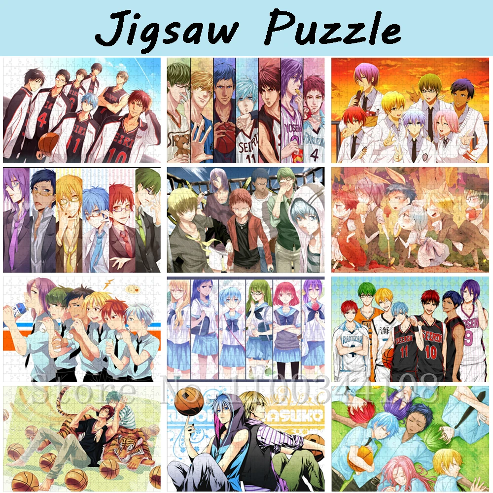 Japan Anime Kuroko's Basketball Puzzles Cartoon Movies Jigsaw Puzzles Assembling Game Toys for Adults Children
Japan Anime Kuroko's Basketball Puzzles Cartoon Movies Jigsaw Puzzles Assembling Game Toys for Adults Children