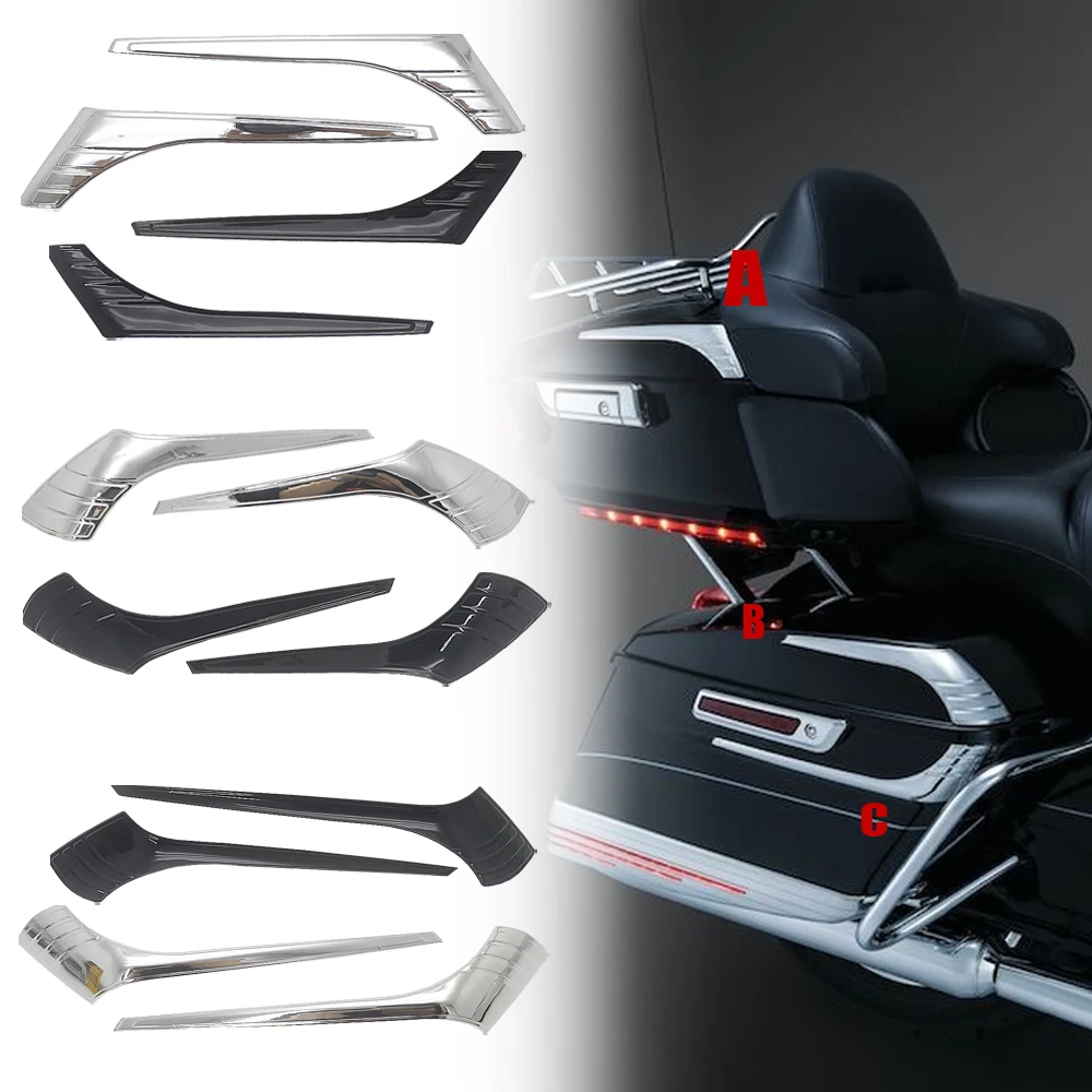 Для Road Kings Electra Street Glides 2014-2020 2019 2018 Новый трехлинейный чехол на шарнир для мотоцикла Tour-Pak Accents отделка крышка
Для Road Kings Electra Street Glides 2014-2020 2019 2018 Новый трехлинейный чехол на шарнир для мотоцикла Tour-Pak Accents отделка крышка