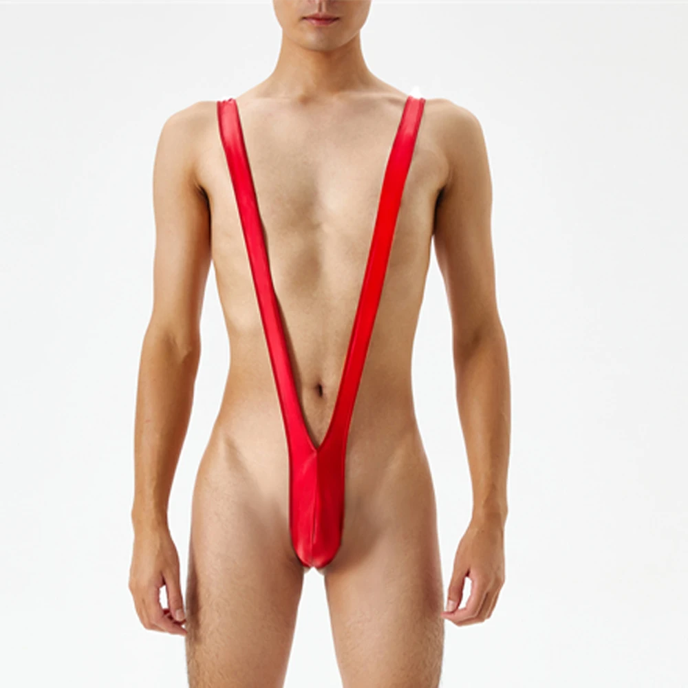 Mens Mankini Smooth Bikini Bodysuit Jockstrap Sexy T-back Underwear Low Rise Seamless Male Panties Thong Cuecas Masculinas
Mens Mankini Smooth Bikini Bodysuit Jockstrap Sexy T-back Underwear Low Rise Seamless Male Panties Thong Cuecas Masculinas
