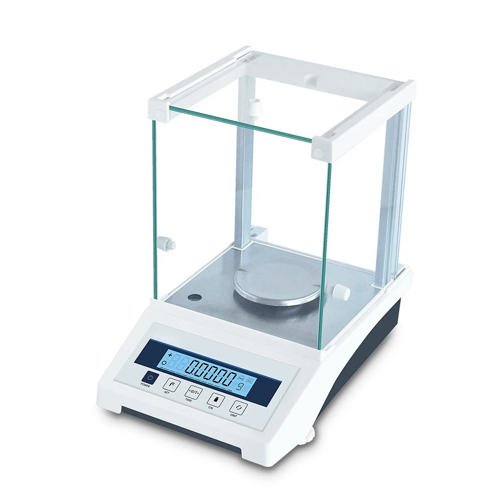 Analytical Balance 0.0001g 0.1mg Laboratory Weigh Balance Scale External Calibration
Analytical Balance 0.0001g 0.1mg Laboratory Weigh Balance Scale External Calibration