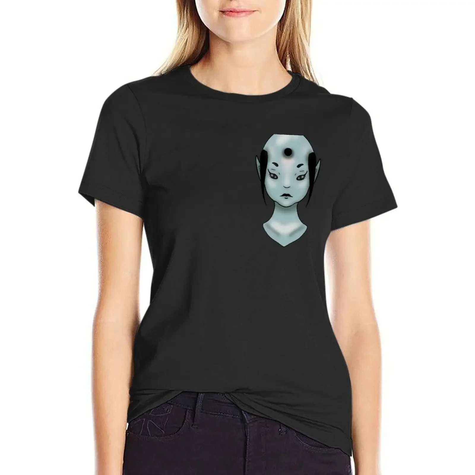 Third eye T-Shirt cute clothes summer tops oversized new edition t shirts for Women
Third eye T-Shirt cute clothes summer tops oversized new edition t shirts for Women