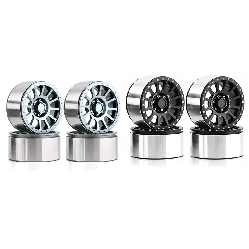 4Pcs 2.6 Inch Metal Beadlock Wheel Rim Hub For 1/8 1/10 RC Crawler Car TRAXXAS TRX4 Axial SCX10 Wraith RR10 Capra
4Pcs 2.6 Inch Metal Beadlock Wheel Rim Hub For 1/8 1/10 RC Crawler Car TRAXXAS TRX4 Axial SCX10 Wraith RR10 Capra