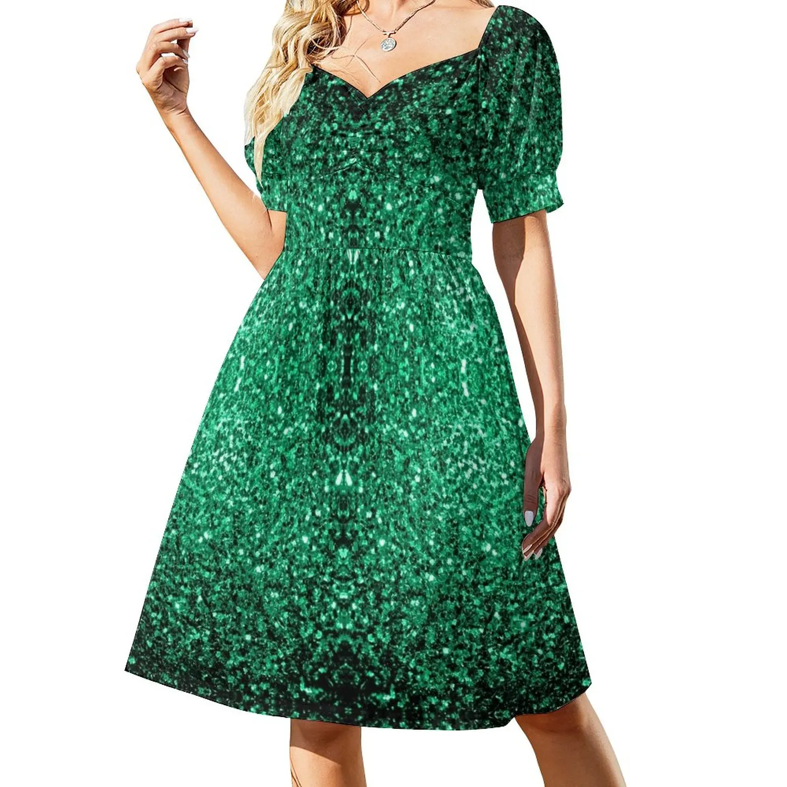 Emerald Green faux glitter sparkles Sleeveless Dress dress women summer 2024 Clothing
Emerald Green faux glitter sparkles Sleeveless Dress dress women summer 2024 Clothing