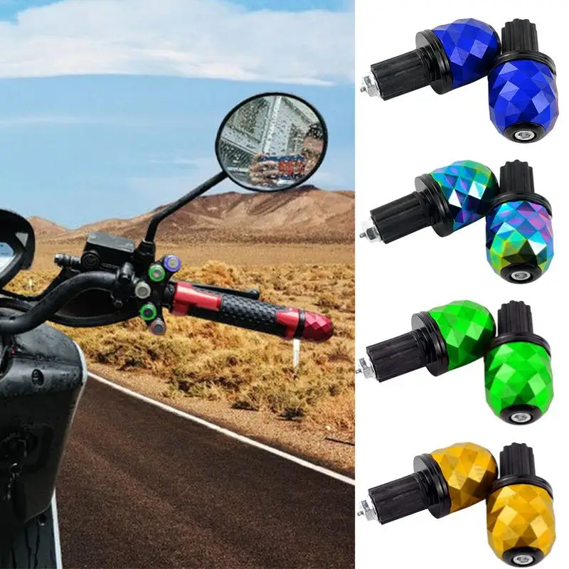 

Motorcycle Handlebar Plug Metal Handlebar Counterweight Plug Slider Motorcycle Handlebar Plug Anodized Coloring Technology