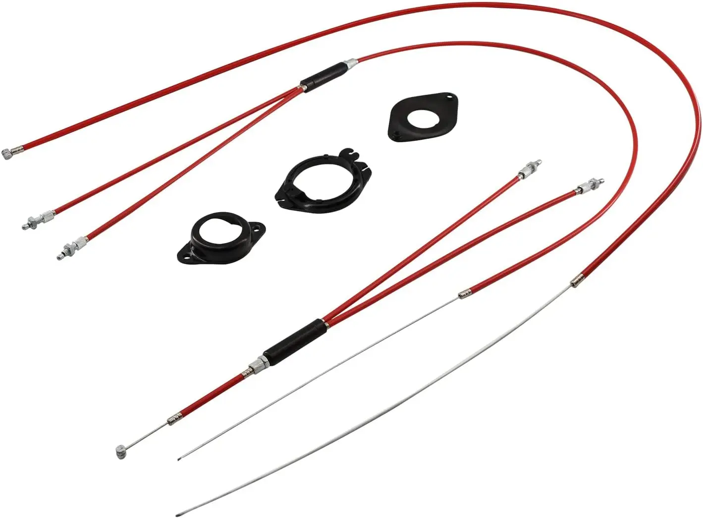BMX Bike Brake Cable Set Gyro Brake Cables Front and Rear Brake Set Bicycle Brake Cable Housing with Spinner Rotor Bike Replacem
BMX Bike Brake Cable Set Gyro Brake Cables Front and Rear Brake Set Bicycle Brake Cable Housing with Spinner Rotor Bike Replacem