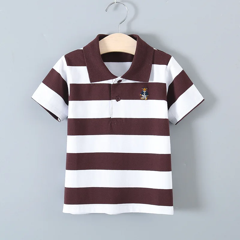 Summer 2023 Cotton Fashion Striped Printed Children's POLO Shirt Children T-Shirts Boy Clothes Girls Clothes Boys T-Shirt 2-14Y
Summer 2023 Cotton Fashion Striped Printed Children's POLO Shirt Children T-Shirts Boy Clothes Girls Clothes Boys T-Shirt 2-14Y
