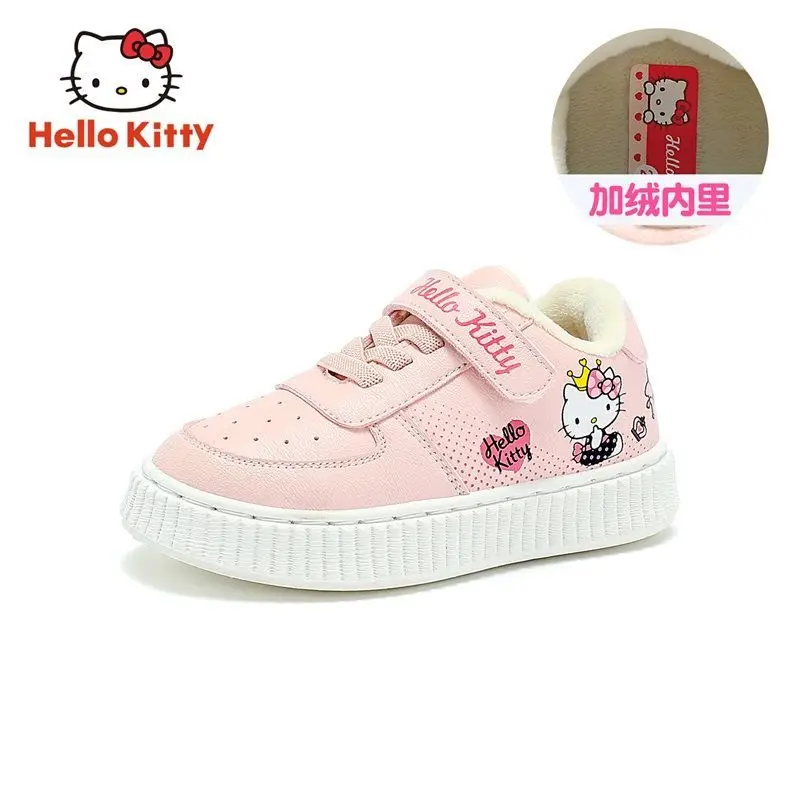 TAKARA TOMY Kitty Kids' Shoes Children's Low Top Board Shoes Winter New Girls' Plush Waterproof Casual Little White Shoes
TAKARA TOMY Kitty Kids' Shoes Children's Low Top Board Shoes Winter New Girls' Plush Waterproof Casual Little White Shoes