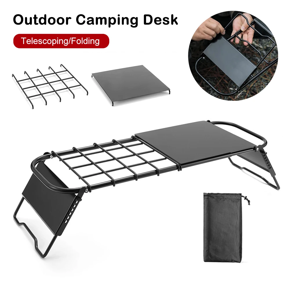 Outdoor Folding Desk Lightweight Telescopic table Portable Backpacking Desk Adjustable Height Versatile Picnic Table for Camping
Outdoor Folding Desk Lightweight Telescopic table Portable Backpacking Desk Adjustable Height Versatile Picnic Table for Camping