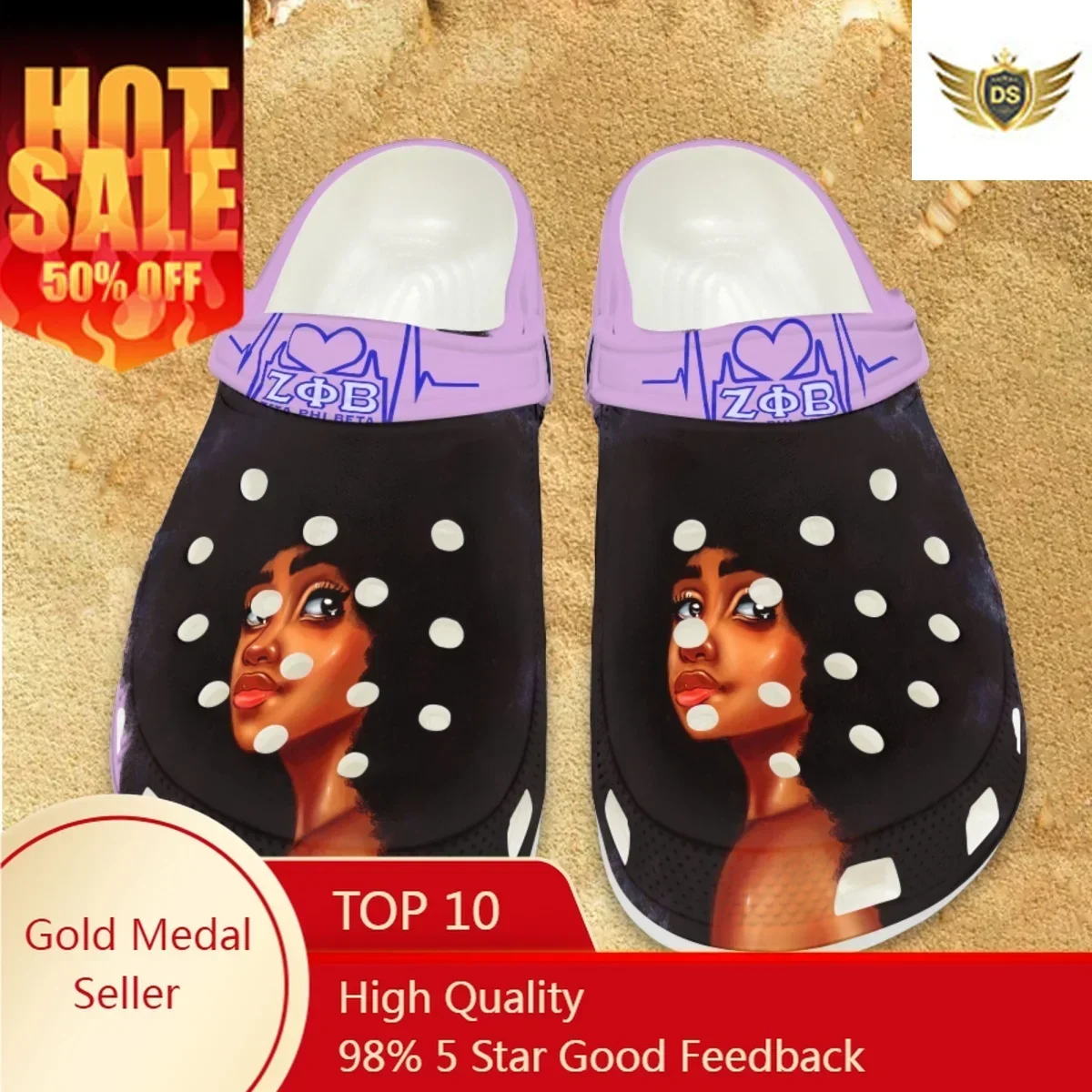Zeta Phi Beta Fashion Ladies Indoor Sandals African Women Design Casual Anti-Slip Slippers Breathable Popular Flats Slip On Gift
Zeta Phi Beta Fashion Ladies Indoor Sandals African Women Design Casual Anti-Slip Slippers Breathable Popular Flats Slip On Gift