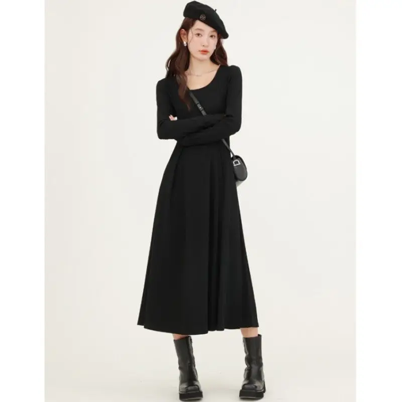 Spring and Autumn New Women's Dress Loose Commuter Leisure Long Sleeve Slim Fit A-line Skirt
Spring and Autumn New Women's Dress Loose Commuter Leisure Long Sleeve Slim Fit A-line Skirt