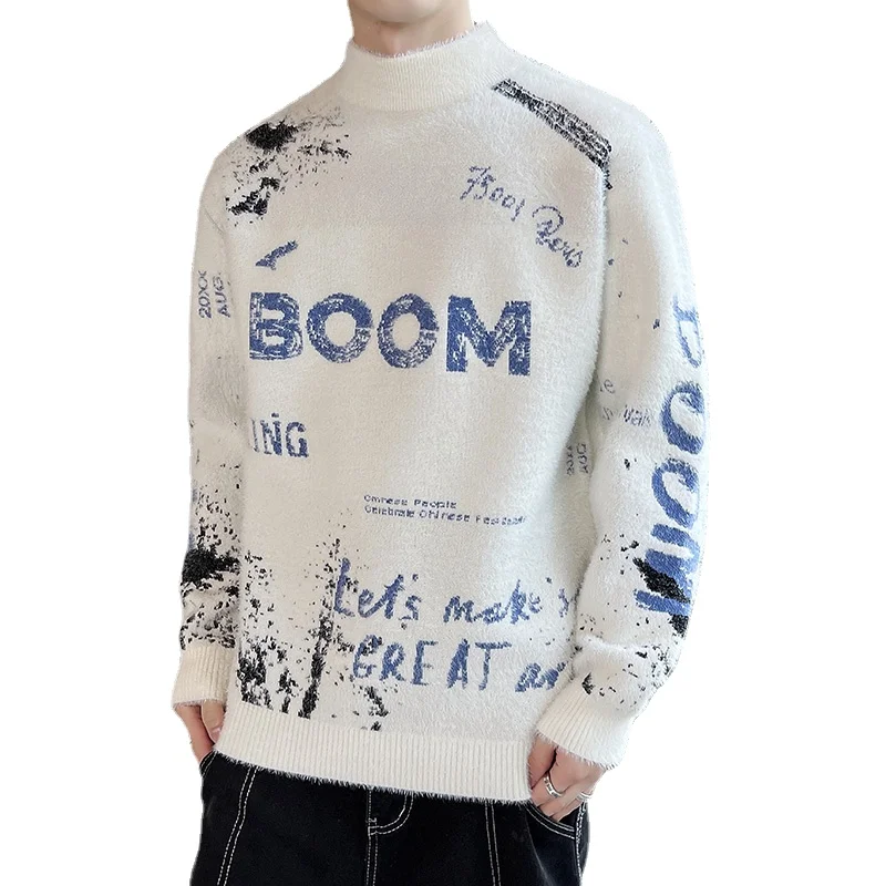 New Men Autumn Winter Knitted Thick Pullovers Men Classic Brand Homme Clothing Slim Fit Casual Fashion Sweaters
New Men Autumn Winter Knitted Thick Pullovers Men Classic Brand Homme Clothing Slim Fit Casual Fashion Sweaters