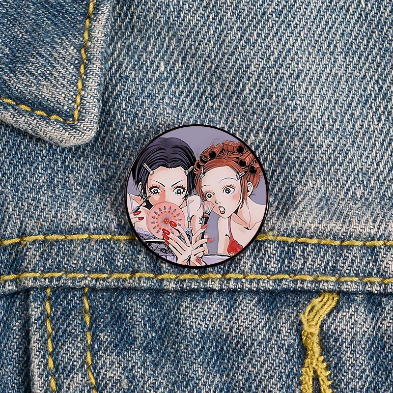 Nana and hachi Pin Custom cute Brooches Shirt Lapel teacher tote Bag backpacks Badge Cartoon gift brooches pins for women
Nana and hachi Pin Custom cute Brooches Shirt Lapel teacher tote Bag backpacks Badge Cartoon gift brooches pins for women