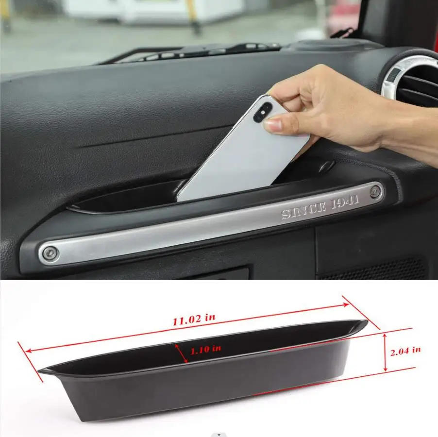 1x Black Handle Grab Storage Tray Box + Non-slip Mat For Jeep-Wrangler JK Passenger 2011-2017 Brand New Interior Accessories
1x Black Handle Grab Storage Tray Box + Non-slip Mat For Jeep-Wrangler JK Passenger 2011-2017 Brand New Interior Accessories