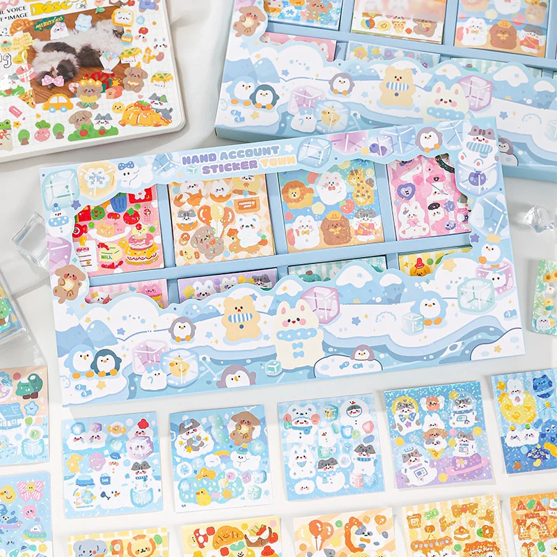 200pcs/box Designs Cute Stickers Journaling DIY Cartoon Animals Label Scrapbooking Decorative Stationery Stickers New
200pcs/box Designs Cute Stickers Journaling DIY Cartoon Animals Label Scrapbooking Decorative Stationery Stickers New