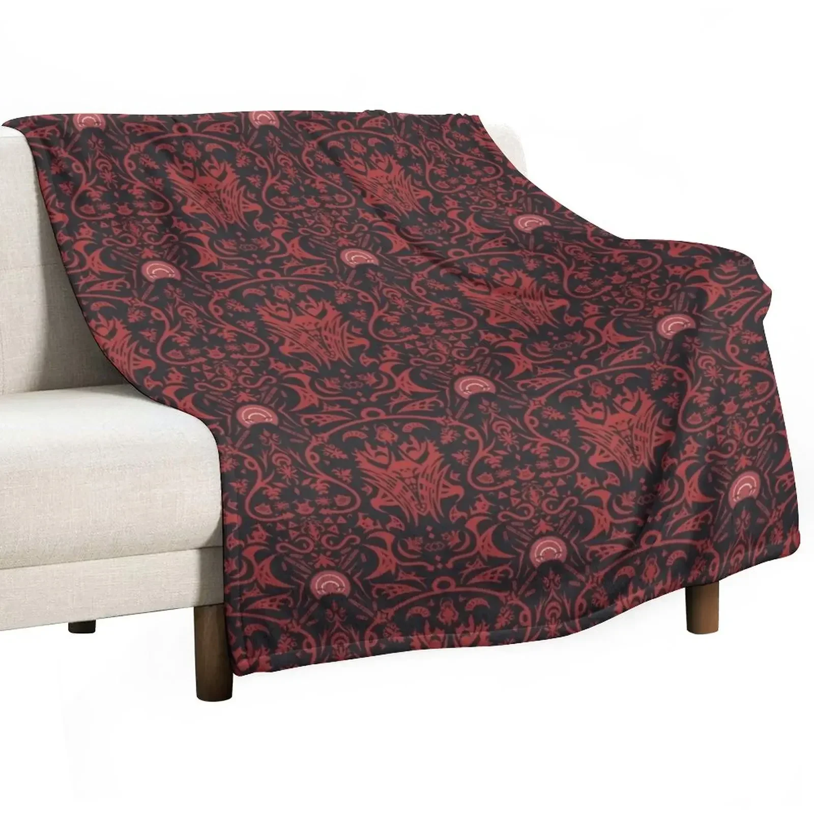 

Emet-Selch's Composition Throw Blanket Designers Retros Sofa Throw For Decorative Sofa Blankets