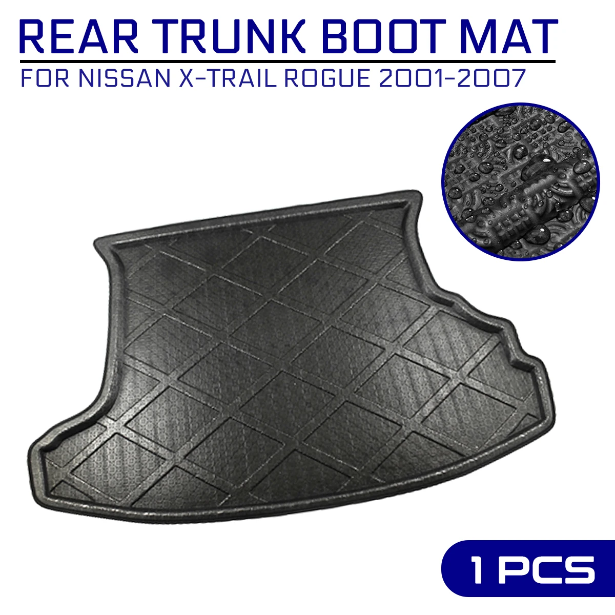 Car Floor Mat Carpet For Nissan X-Trail Rogue 2001 2002 2003 2004 2005 2006 2007 Rear Trunk Anti-mud Cover
Car Floor Mat Carpet For Nissan X-Trail Rogue 2001 2002 2003 2004 2005 2006 2007 Rear Trunk Anti-mud Cover