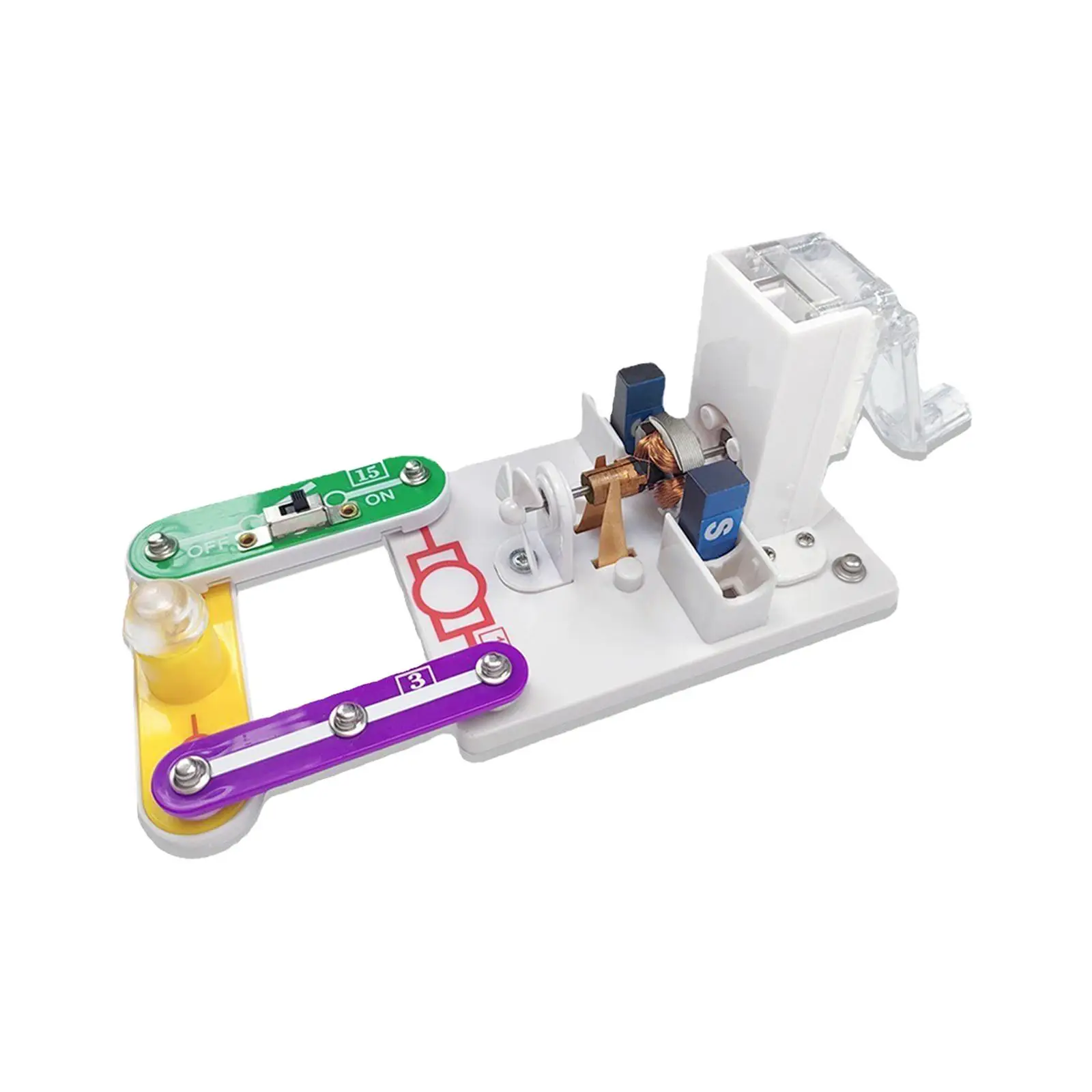 Hand Generator Toy Teaching Aids Birthday Gift Sturdy Science Experiment Educational Toys Manual Assemble for Teacher Teens
Hand Generator Toy Teaching Aids Birthday Gift Sturdy Science Experiment Educational Toys Manual Assemble for Teacher Teens