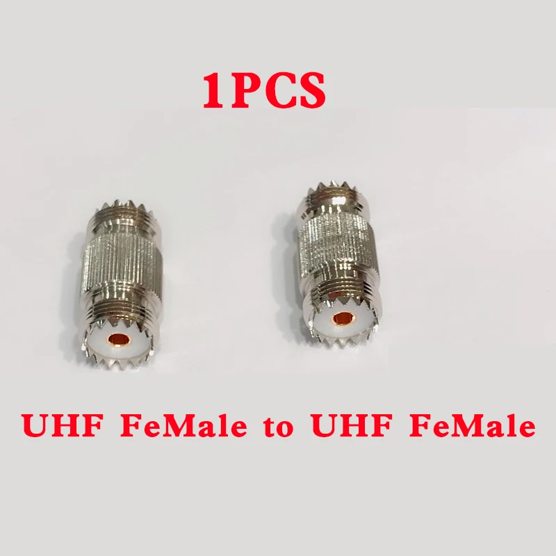 Коннектор UHF-UHF PL259 SO239, штекер, гнездо, гайка и RF коаксиальный адаптер, клемма провода, Латунь, 1 шт.
Коннектор UHF-UHF PL259 SO239, штекер, гнездо, гайка и RF коаксиальный адаптер, клемма провода, Латунь, 1 шт.
