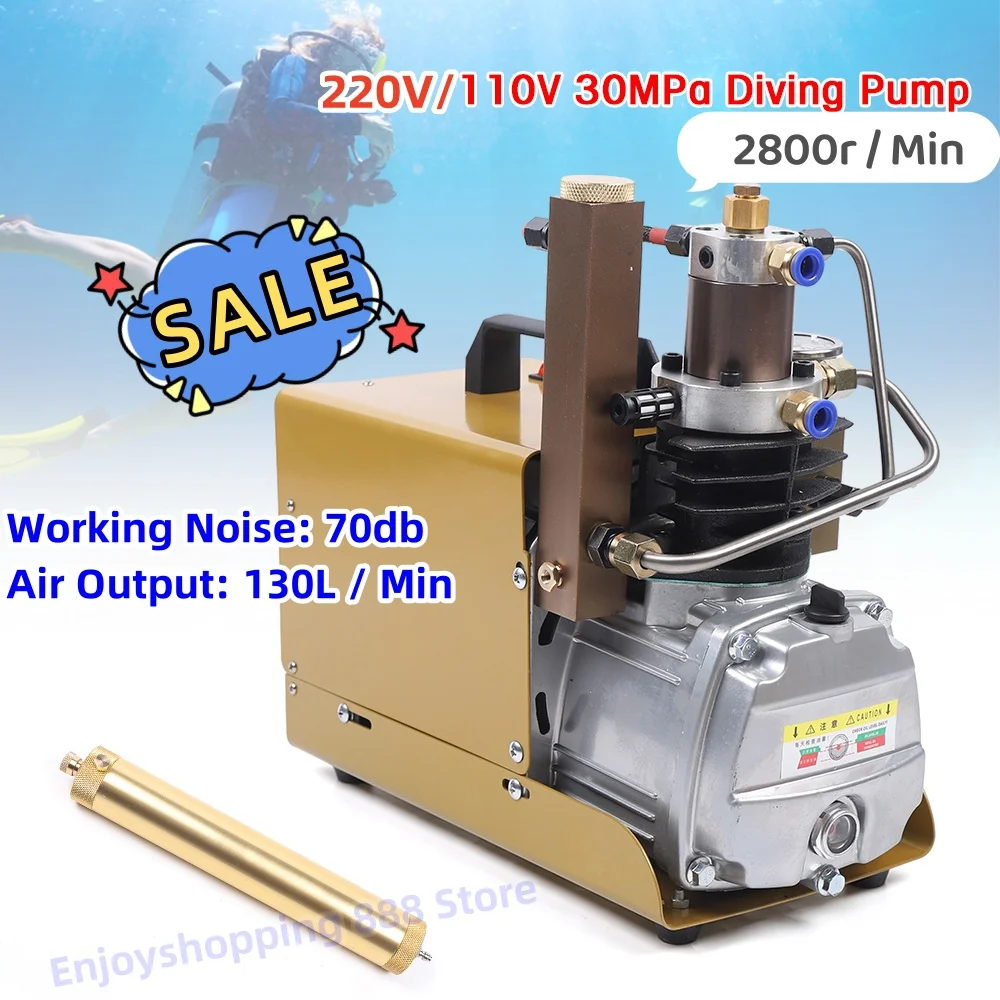 1.8KW 4500PSI High Pressure Scuba Diving Pump Electric Air Compressor Water-Cooling 110/220V
1.8KW 4500PSI High Pressure Scuba Diving Pump Electric Air Compressor Water-Cooling 110/220V