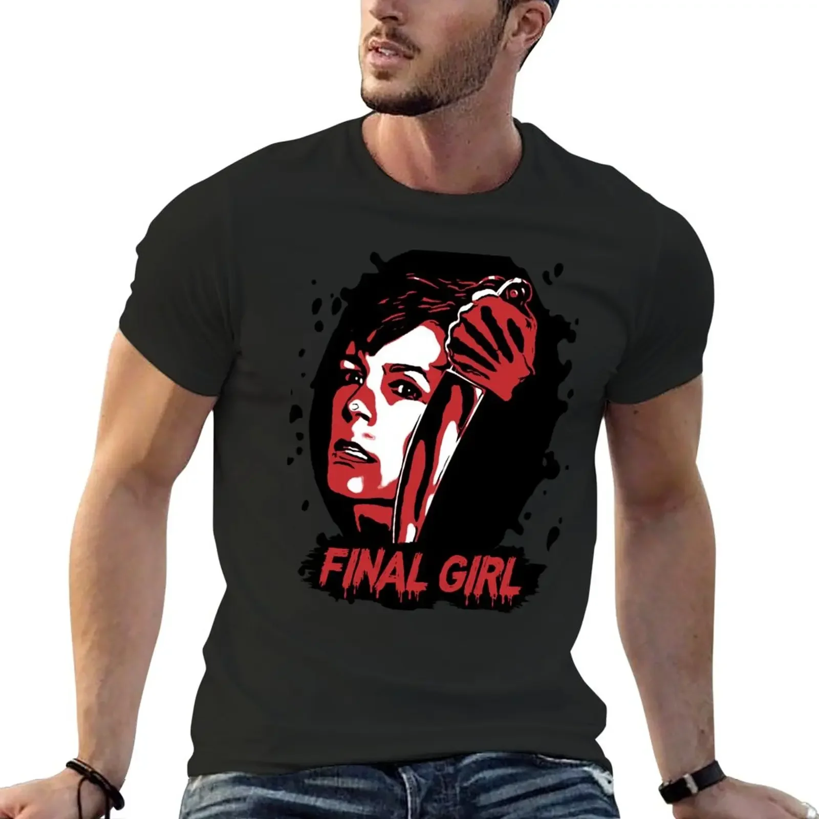 Horror Final Girls - Laurie T-Shirt customs design your own vintage oversized summer tops black t-shirts for men
Horror Final Girls - Laurie T-Shirt customs design your own vintage oversized summer tops black t-shirts for men