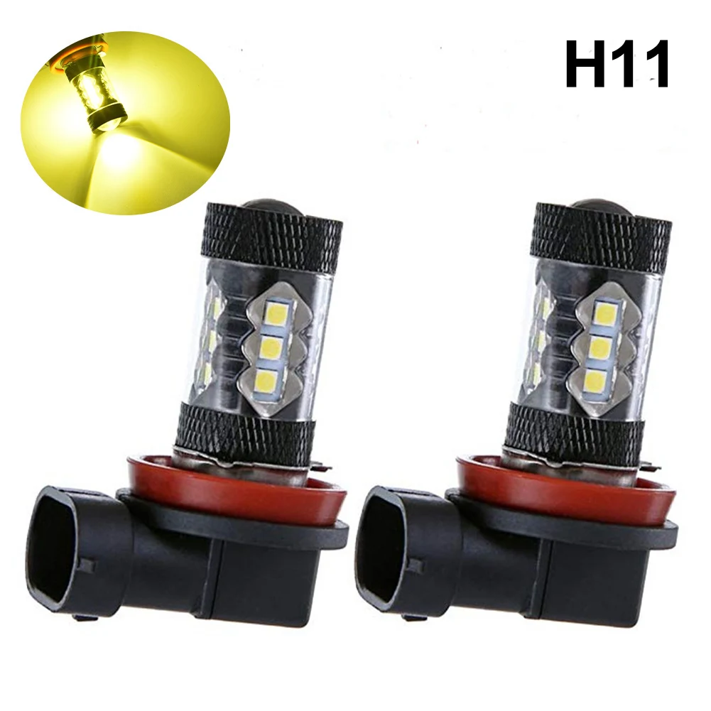 2PCS For Honda Civic 2006-2019 H11Fog Lamp 1500LM 3000K Fog Light Projector Lens Yellow LED Bulbs Car Accessories 12V-24V DC
2PCS For Honda Civic 2006-2019 H11Fog Lamp 1500LM 3000K Fog Light Projector Lens Yellow LED Bulbs Car Accessories 12V-24V DC