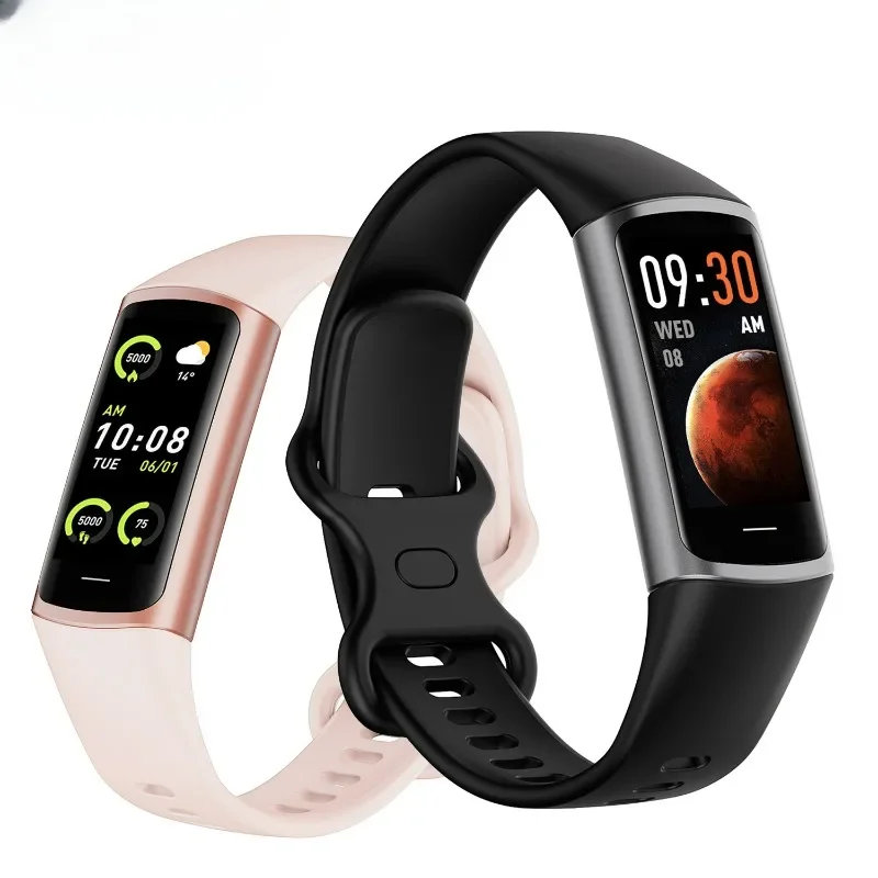 2024 New Smart Bracelet Body Temperature Heart Rate Blood Oxygen Detection Information Reminder Waterproof Xiaomi's Same Model
2024 New Smart Bracelet Body Temperature Heart Rate Blood Oxygen Detection Information Reminder Waterproof Xiaomi's Same Model