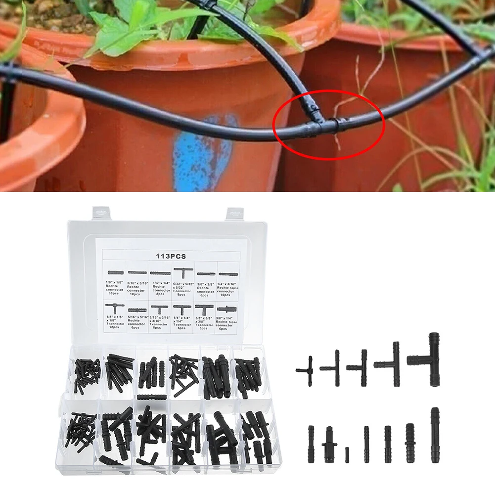 113PCS Universal Vacuum Connector Assortment Automotive Vacuum Tubing Connector Tee Kit Car Automobiles Engine Accessories
113PCS Universal Vacuum Connector Assortment Automotive Vacuum Tubing Connector Tee Kit Car Automobiles Engine Accessories