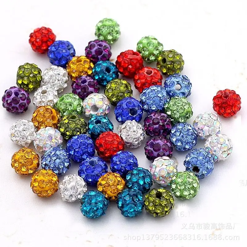 10Pcs/bag 10mm Pave Clay Czech Crystal Disco Rhinestone Round Spacer Beads For Bracelet Earrings Jewelry Makings Wholesale
10Pcs/bag 10mm Pave Clay Czech Crystal Disco Rhinestone Round Spacer Beads For Bracelet Earrings Jewelry Makings Wholesale
