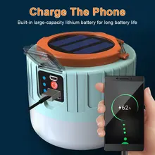 280W Solar LED Camping Light Outdoor USB Charging 3 Mode tent Lamp Portable Lantern Night Emergency Bulb Flashlight for Camp BBQ
280W Solar LED Camping Light Outdoor USB Charging 3 Mode tent Lamp Portable Lantern Night Emergency Bulb Flashlight for Camp BBQ