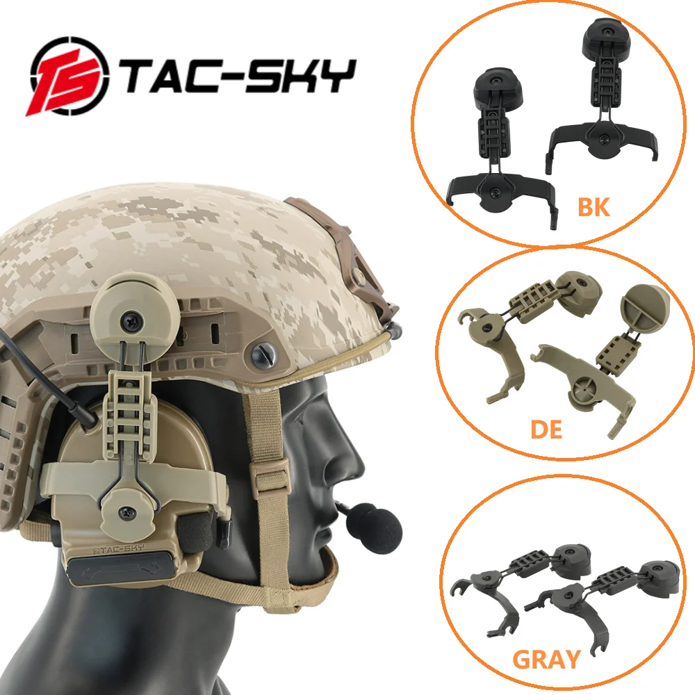 TS TAC-SKY COMTAC ARC Rail Adapter Tactical Helmet Accessory for COMTAC II III XPI Hunting Airsoft Shooting Tactical Headset
TS TAC-SKY COMTAC ARC Rail Adapter Tactical Helmet Accessory for COMTAC II III XPI Hunting Airsoft Shooting Tactical Headset