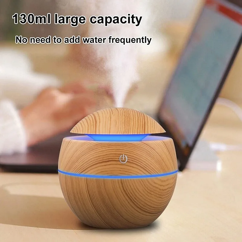 1pcs USB Humidifier Electric Air Aroma Diffuser Wood Ultrasonic Essential Oil Aromatherapy Cool Mist Maker For Home Universal
1pcs USB Humidifier Electric Air Aroma Diffuser Wood Ultrasonic Essential Oil Aromatherapy Cool Mist Maker For Home Universal