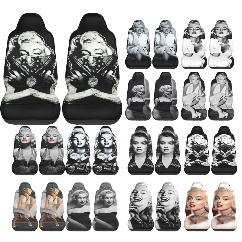Marilyn Monroe Car Seat Cover Custom Printing Universal Front Protector Accessories Cushion Set
Marilyn Monroe Car Seat Cover Custom Printing Universal Front Protector Accessories Cushion Set