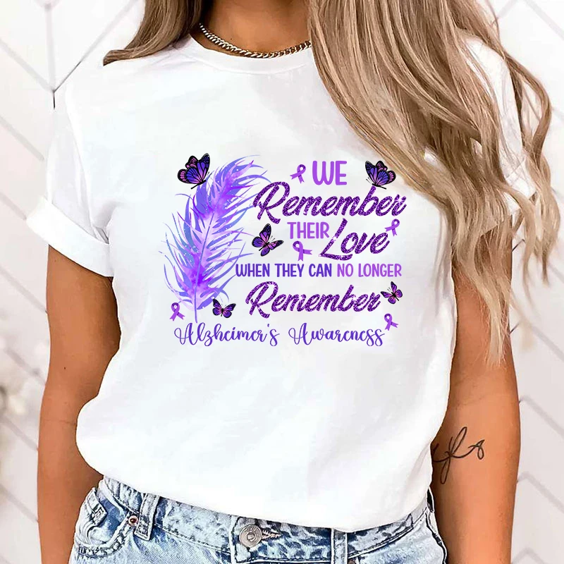 (High Quality T Shirt)Fashion We Remember Their Love When They Can No Longer Remember Alzheimer'S Awareness Print T-Shirt
(High Quality T Shirt)Fashion We Remember Their Love When They Can No Longer Remember Alzheimer'S Awareness Print T-Shirt
