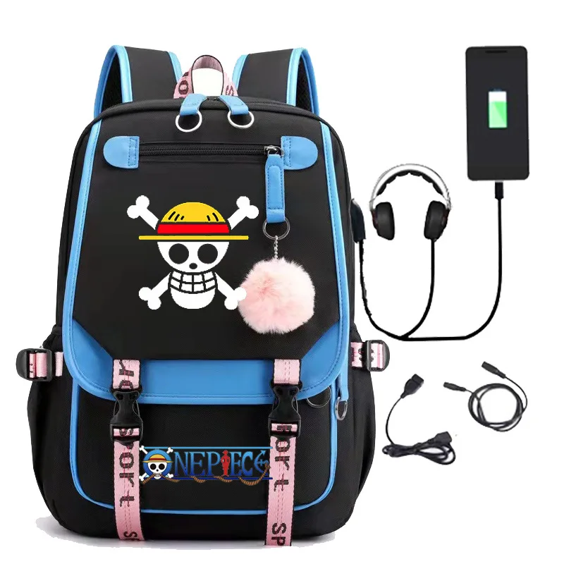 One Piece Campus Wind Large Capacity USB Bag Male and Female Student School Bag Backpack Shoulder Bag Luffy Computer Bag
One Piece Campus Wind Large Capacity USB Bag Male and Female Student School Bag Backpack Shoulder Bag Luffy Computer Bag