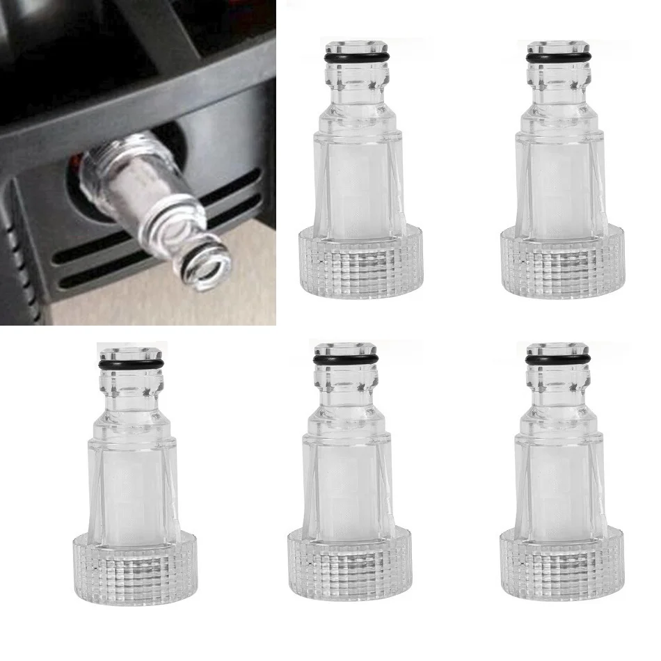 5pcs Car Clean Machine Water Filter High Pressure Connection Replacement For Karcher K2 K7 Series Pressure Washers 175PSI
5pcs Car Clean Machine Water Filter High Pressure Connection Replacement For Karcher K2 K7 Series Pressure Washers 175PSI